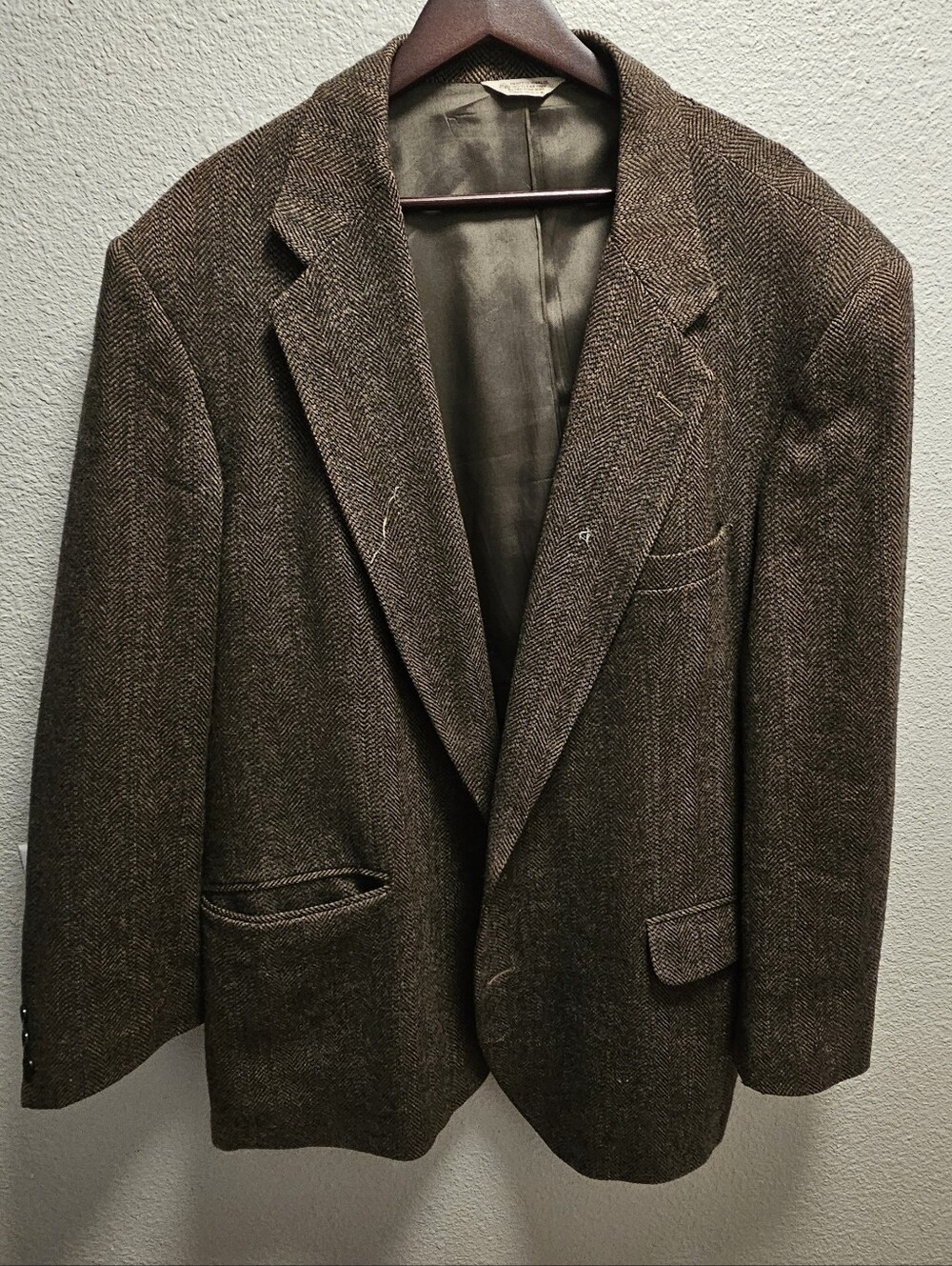 Brown Tweed Blazer